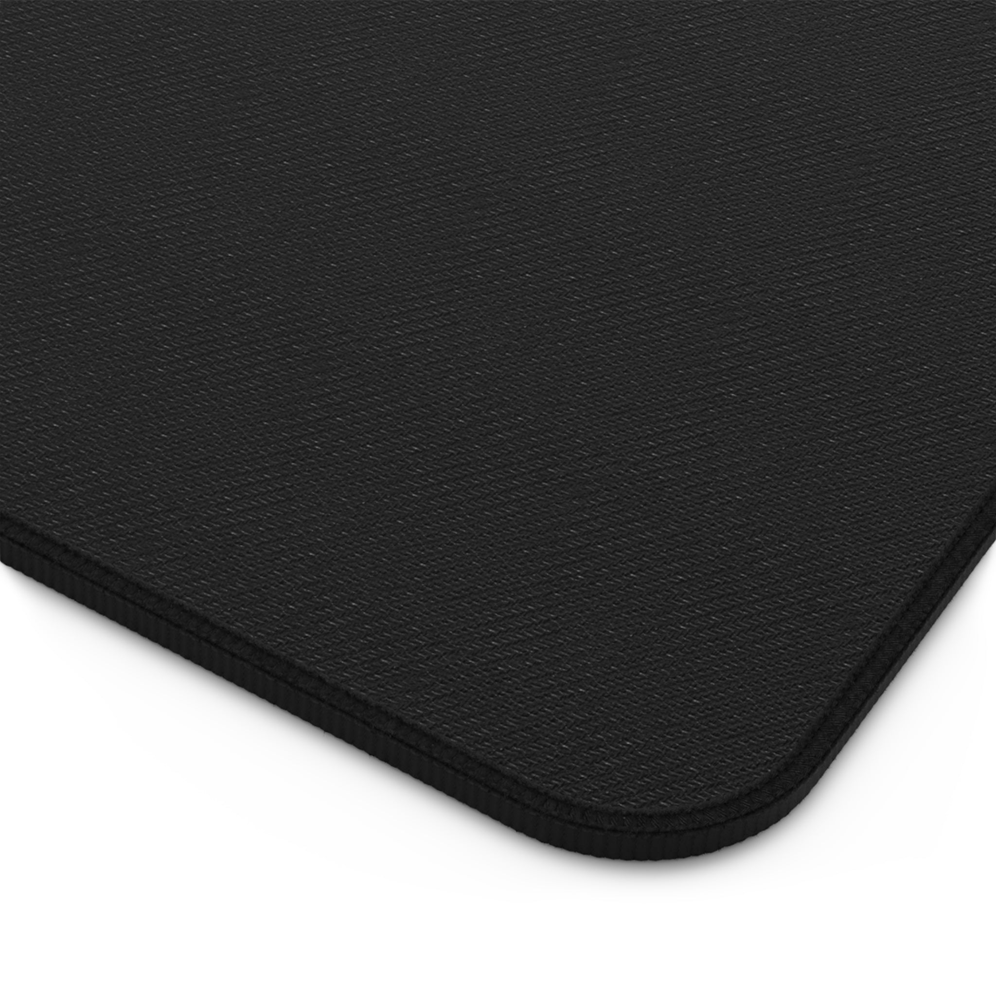 Love in VR Space Desk Mat — Cyberpunk Cityscape Mouse Pad