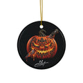 Ceramic Halloween Ornament