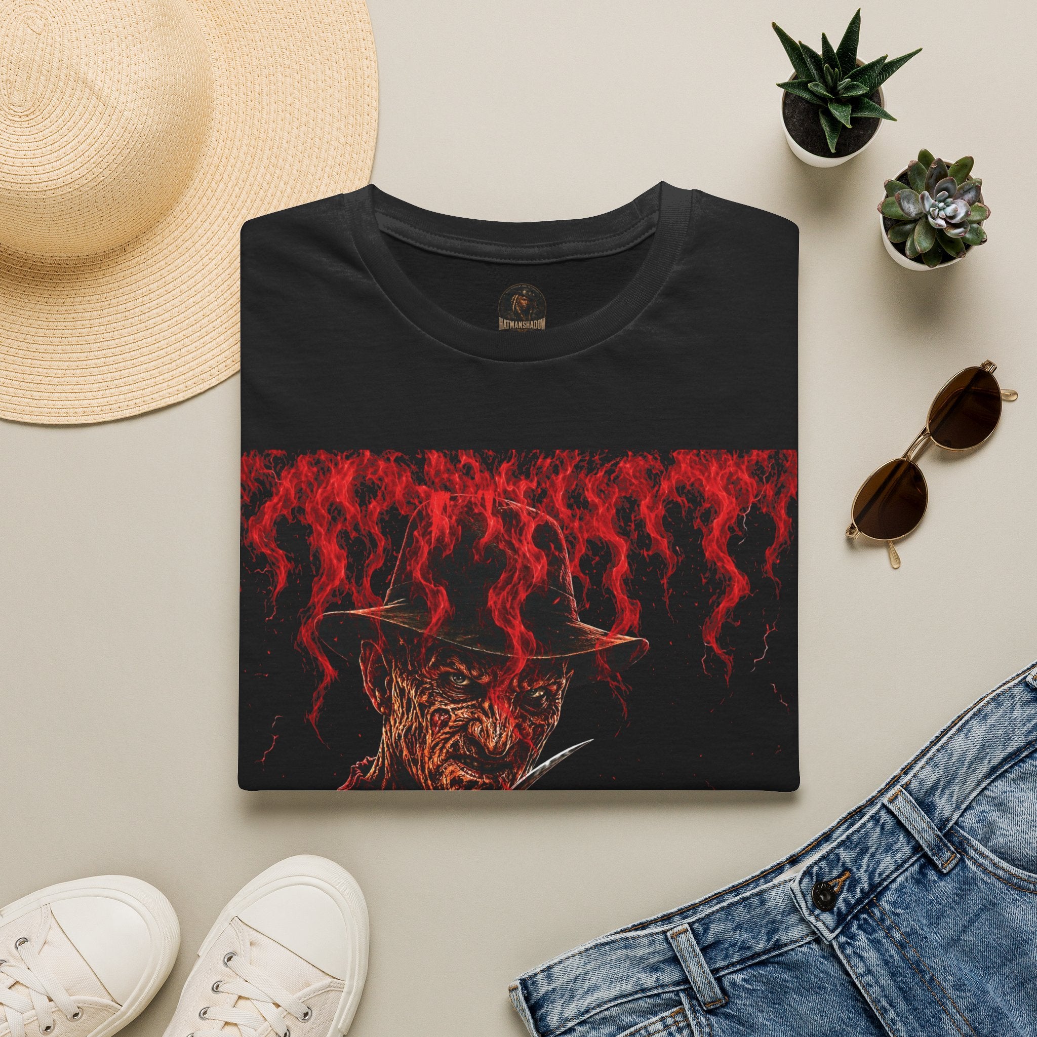 T‑Shirt - Scary Horror Graphic Tee