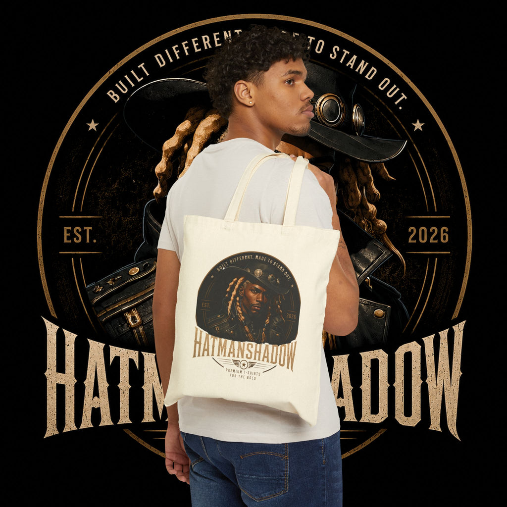 Hatmanshadow Cotton Canvas Tote Bag — Branded eco-friendly market tote