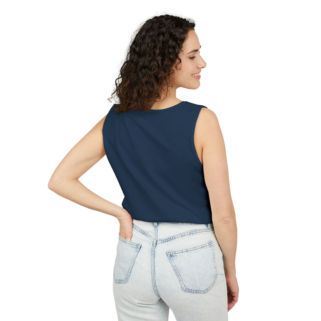 Buddha Under Bodhi Tree Tank Top — 'Be Hellow & Thoughtful' Spiritual Meditation Tee