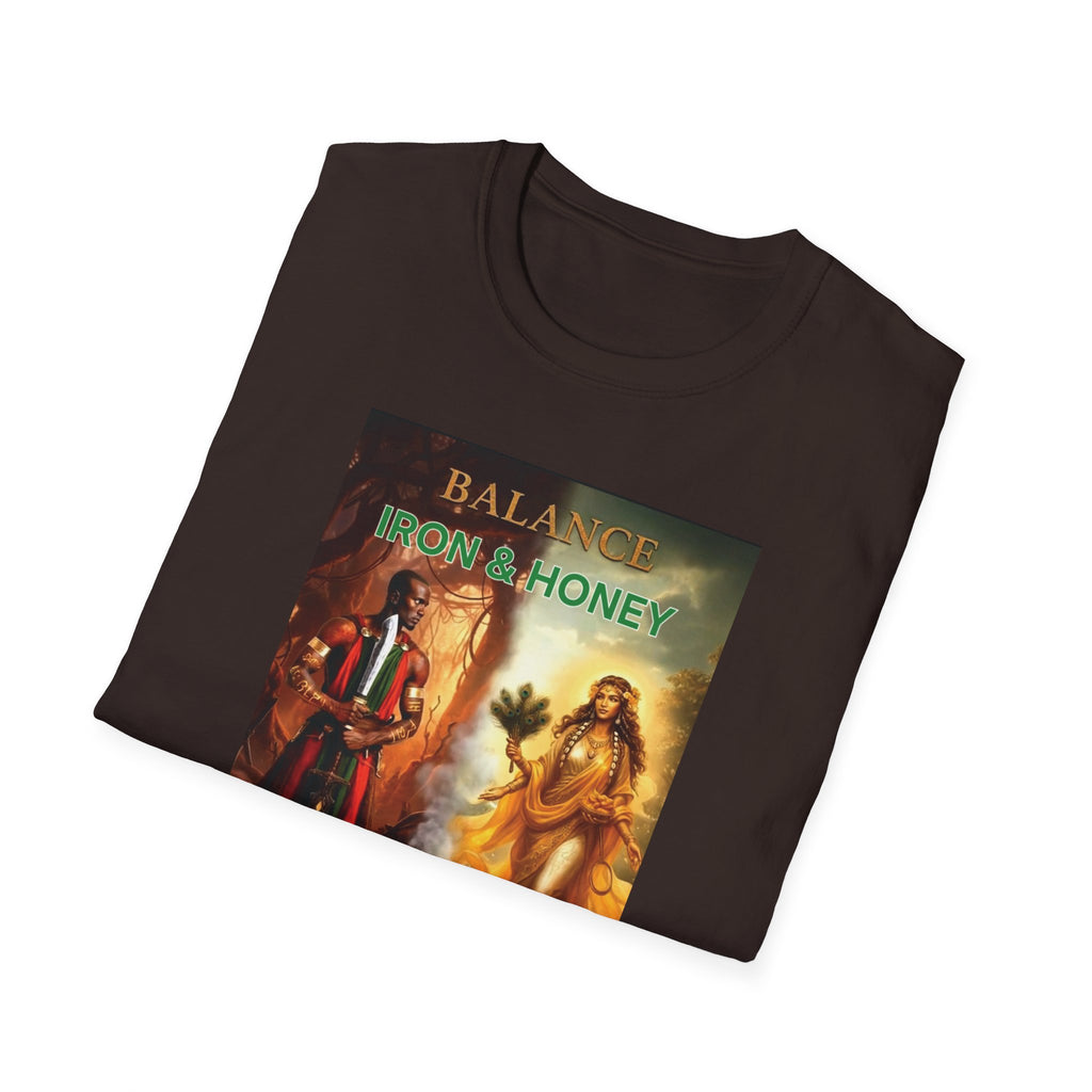 T-Shirt — 'Balance from a Honey' Spiritual Art Graphic Tee