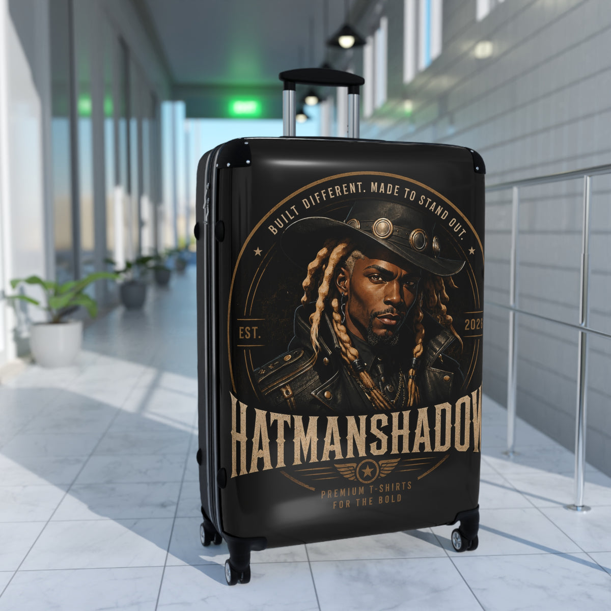 HATMANSHADOW Branded Lightweight Luggage