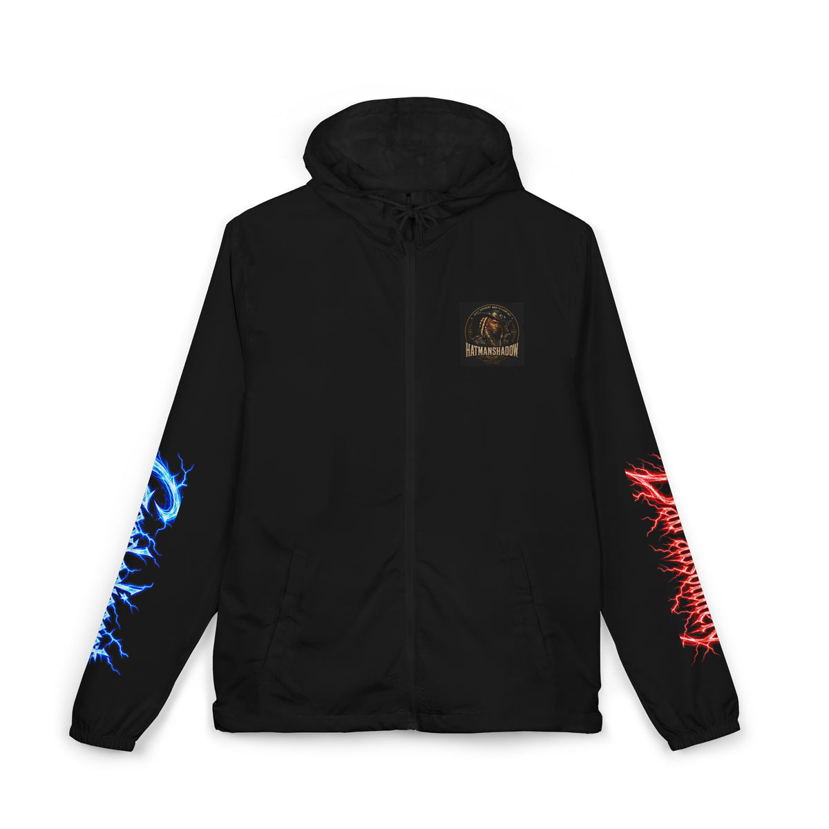 Unisex Full-Zip Windbreaker Jacket