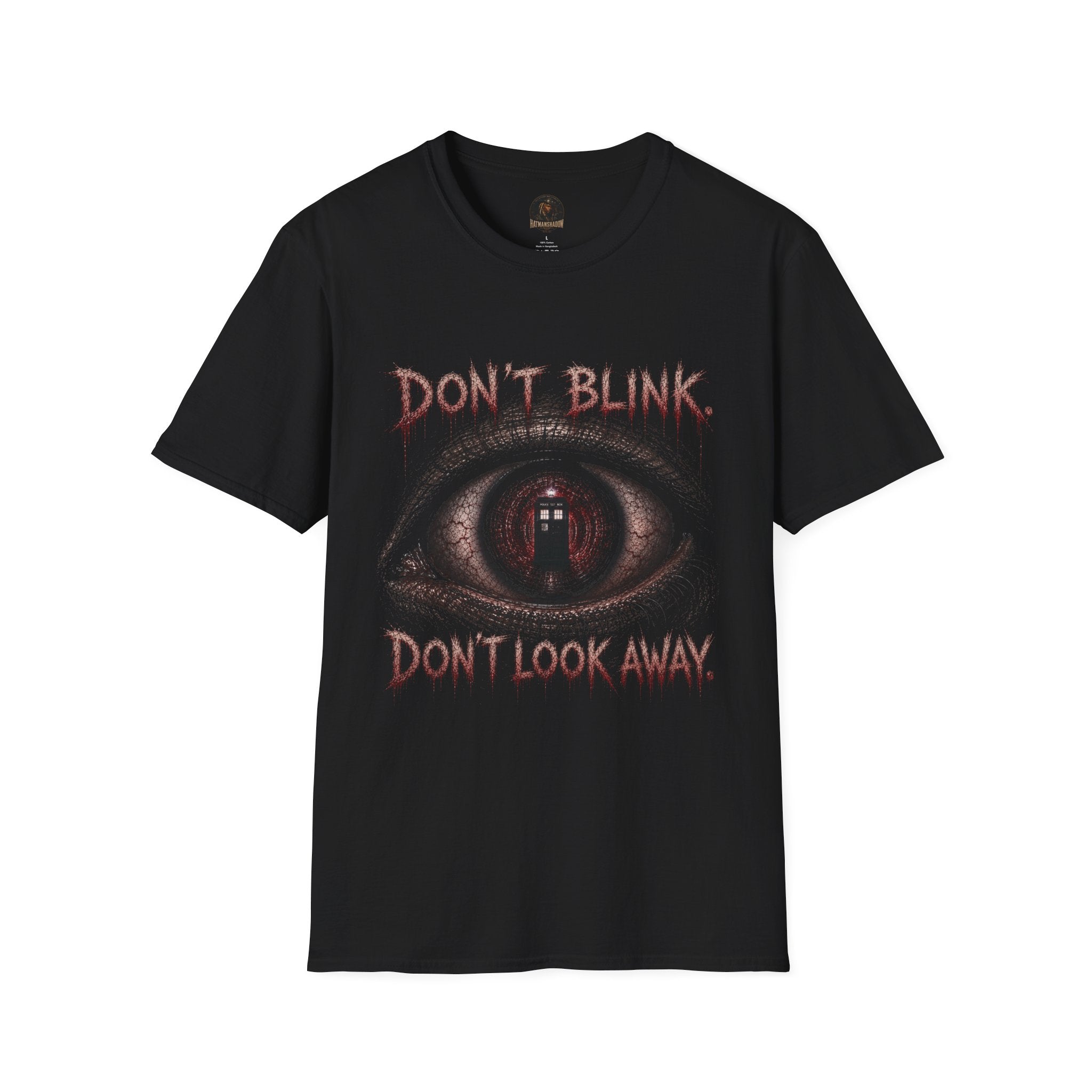 Unisex Softstyle T-Shirt Don't Blink, Doctor Who Inspired