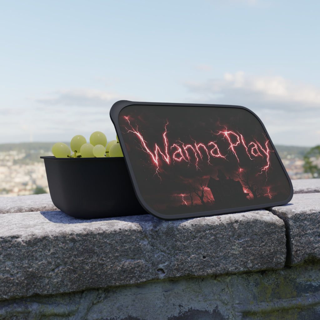 Wanna Play? Horror Bento Box with Band & Utensils