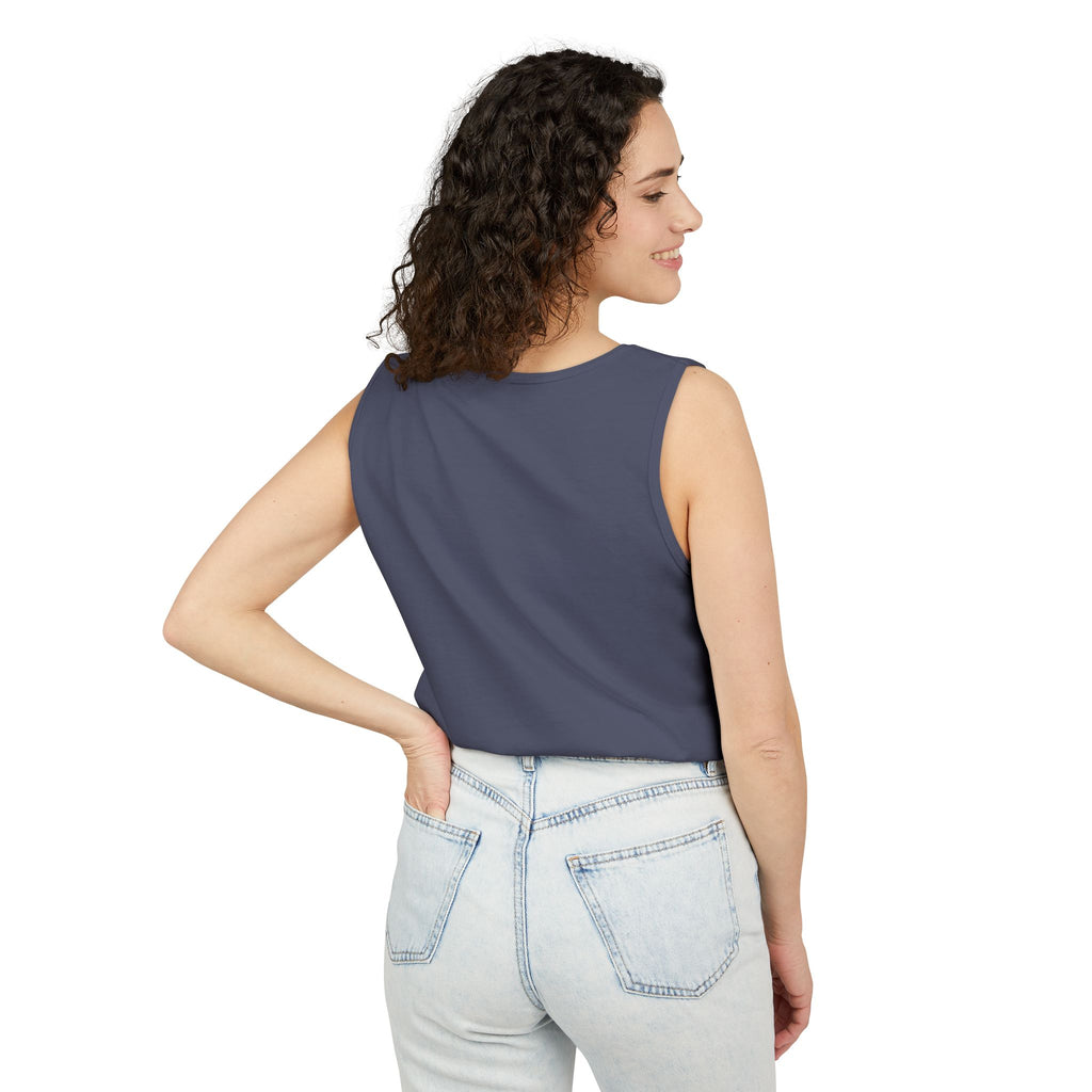 Buddha Under Bodhi Tree Tank Top — 'Be Hellow & Thoughtful' Spiritual Meditation Tee