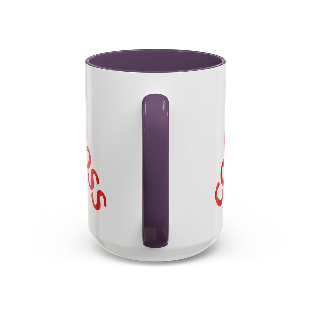 Boss Vibes Accent Coffee Mug — 'Coffee like a boss' Motivational Office Mug (11/15oz)