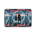 Love in VR Space Desk Mat — Cyberpunk Cityscape Mouse Pad