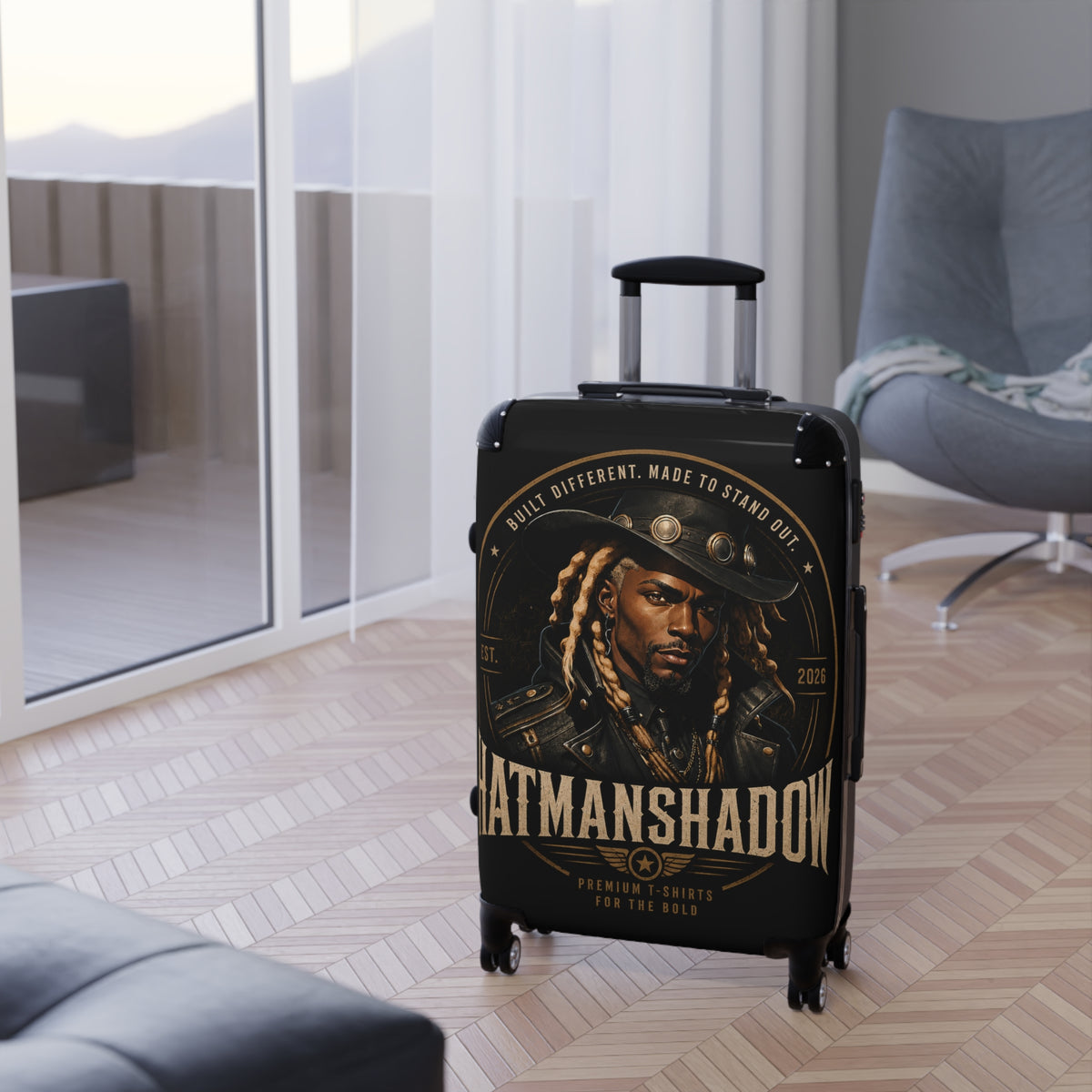 HATMANSHADOW Branded Lightweight Luggage