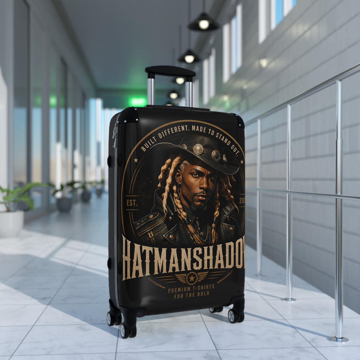 HATMANSHADOW Branded Lightweight Luggage