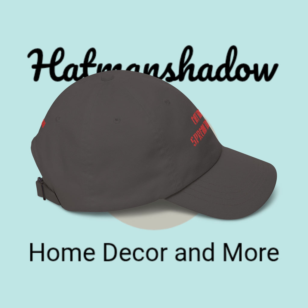 Dad Cap — "Eat The Rich, Spread The Wealth" Embroidered Political Statement Hat