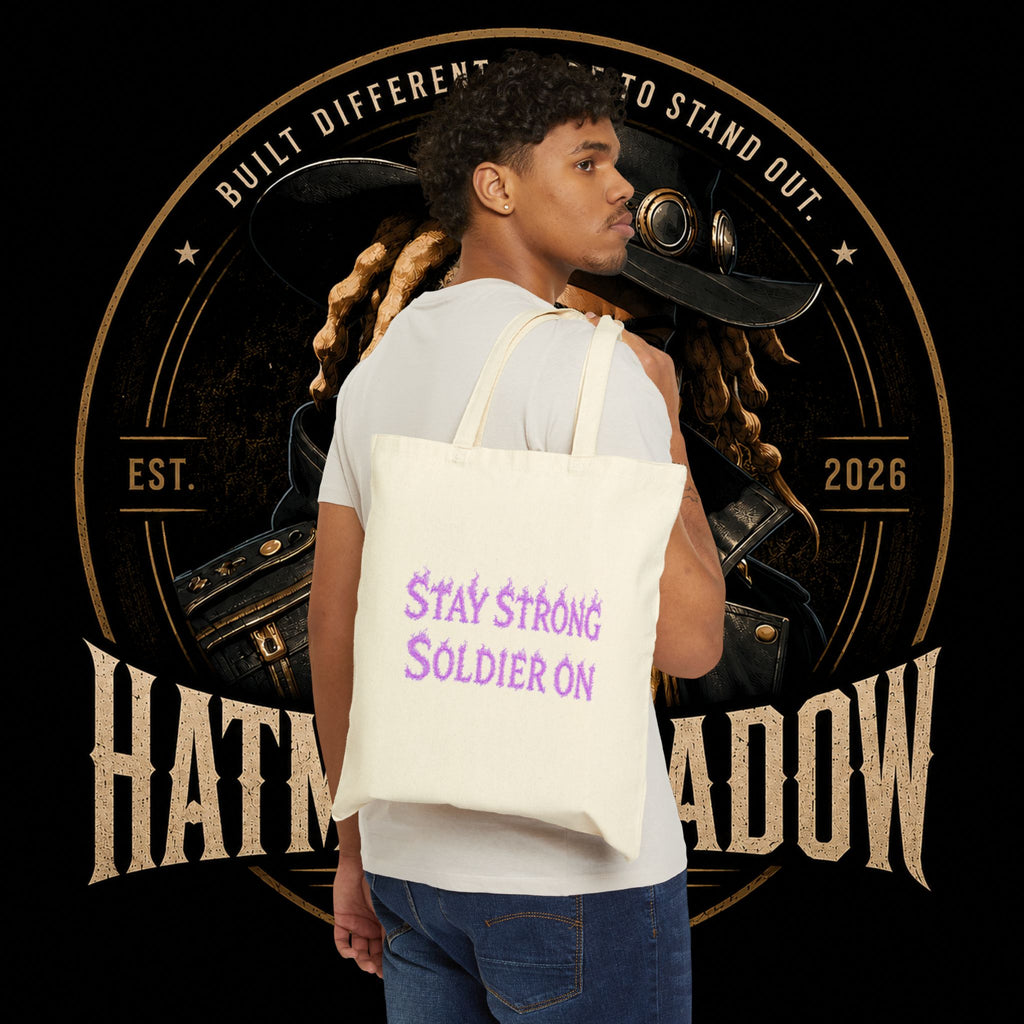 Hatmanshadow Cotton Canvas Tote Bag — Branded eco-friendly market tote