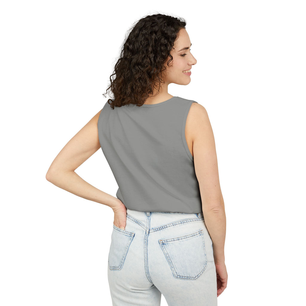 Buddha Under Bodhi Tree Tank Top — 'Be Hellow & Thoughtful' Spiritual Meditation Tee