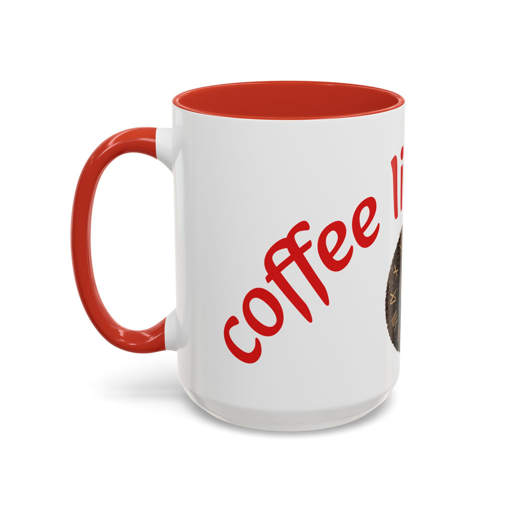 Boss Vibes Accent Coffee Mug — 'Coffee like a boss' Motivational Office Mug (11/15oz)