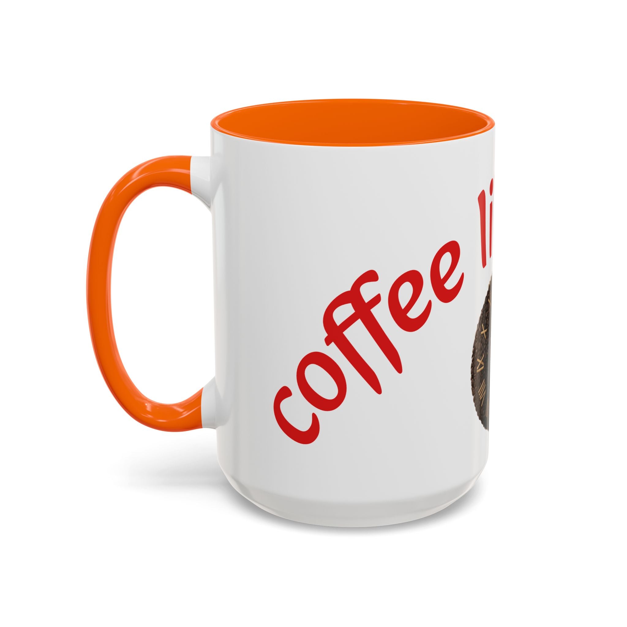 Boss Vibes Accent Coffee Mug — 'Coffee like a boss' Motivational Office Mug (11/15oz)