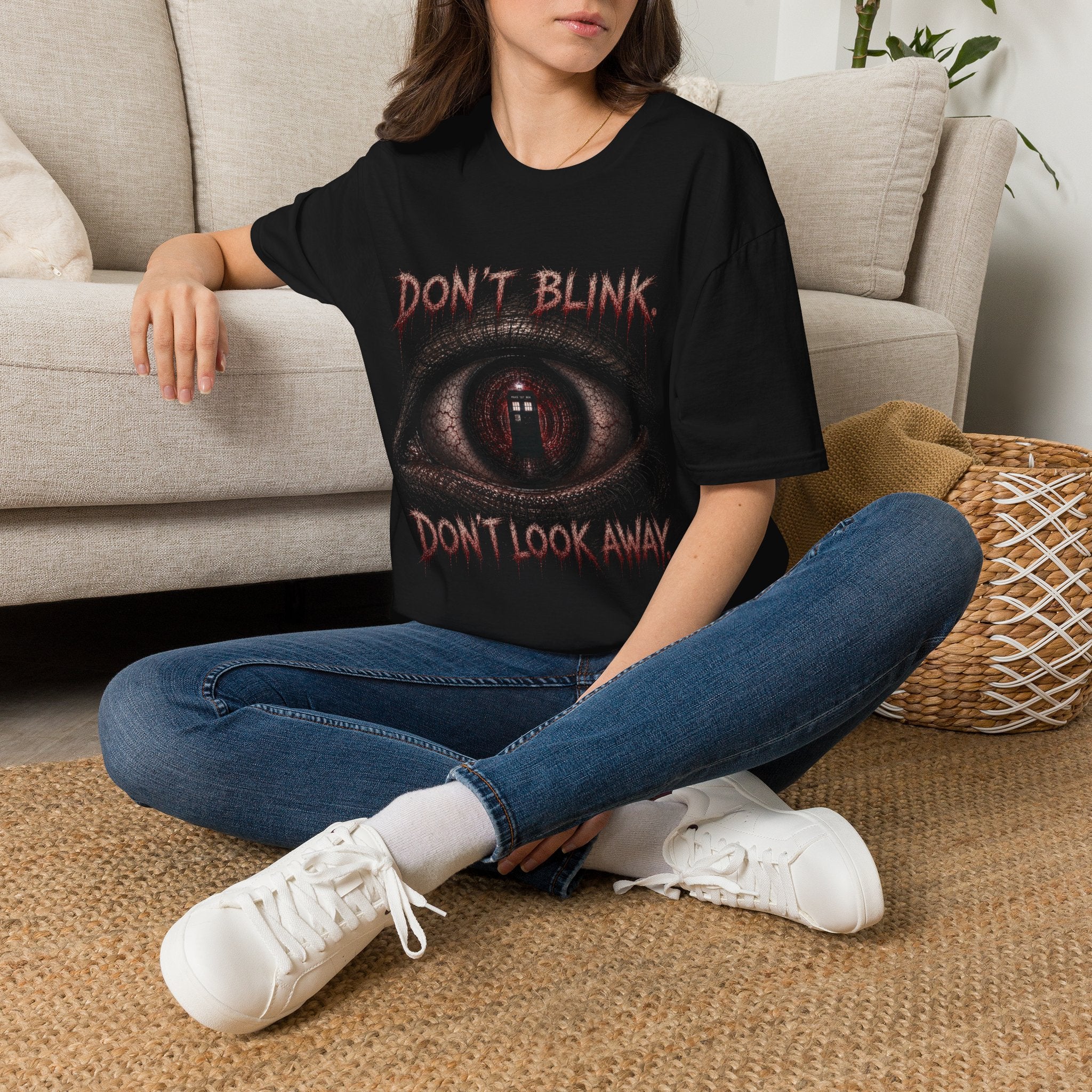 Unisex Softstyle T-Shirt Don't Blink, Doctor Who Inspired