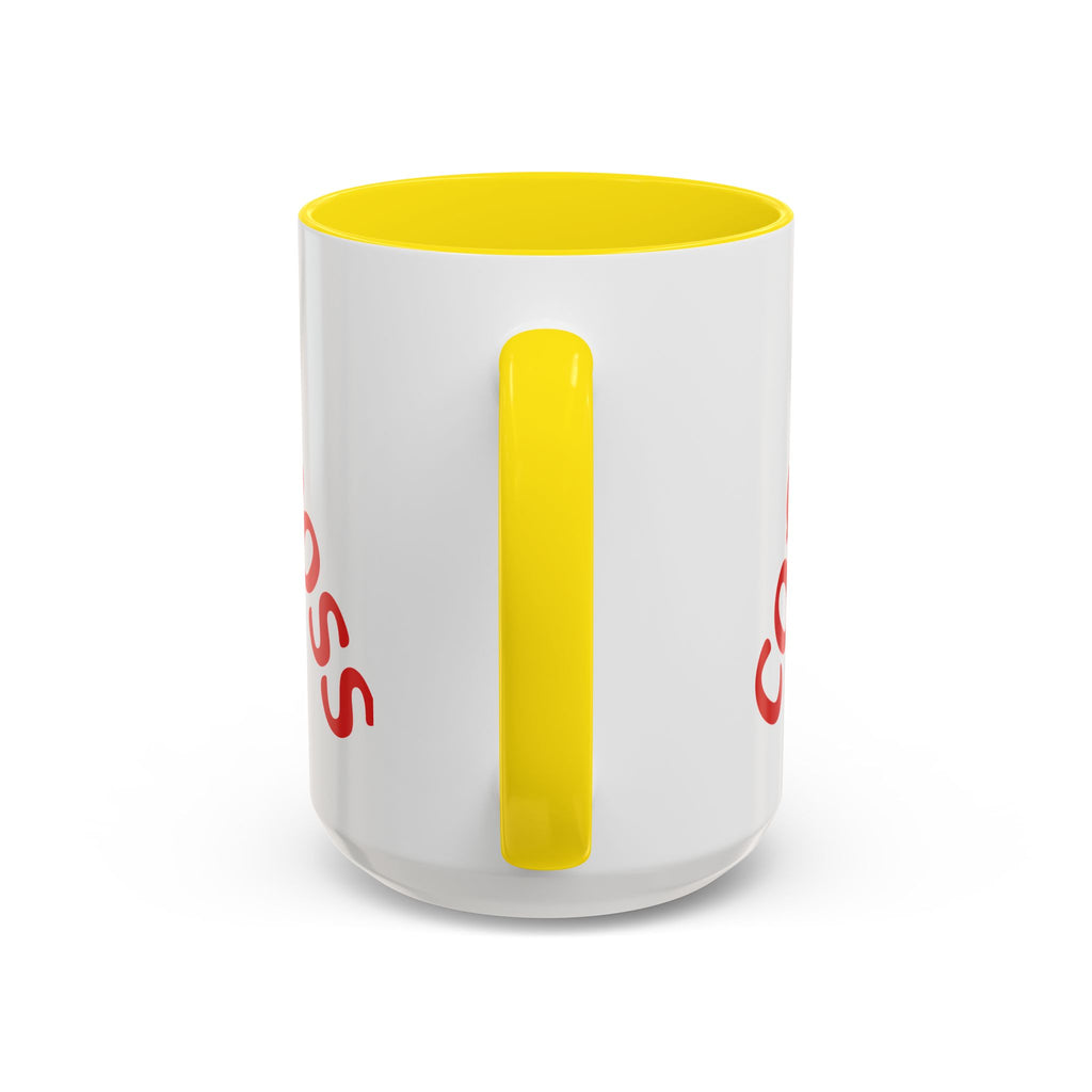 Boss Vibes Accent Coffee Mug — 'Coffee like a boss' Motivational Office Mug (11/15oz)